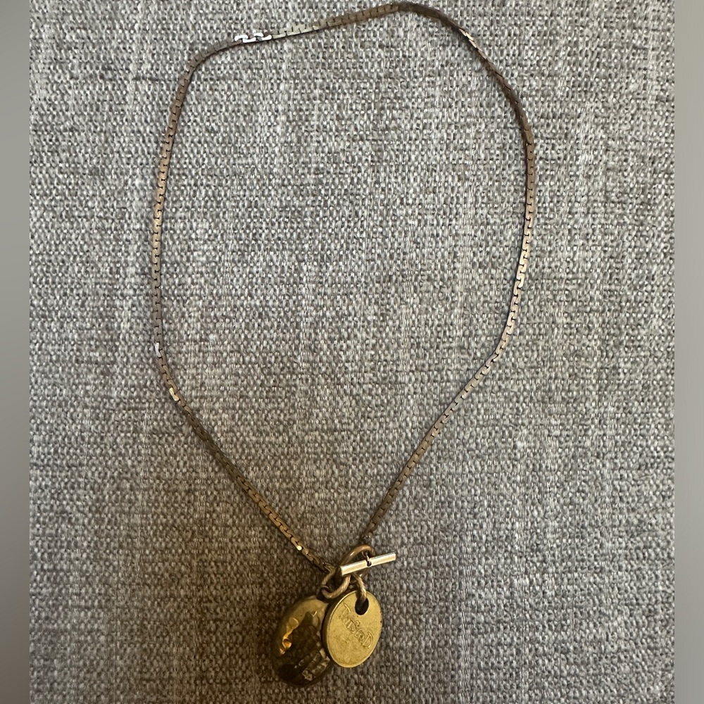 Twisted Silver Necklace
